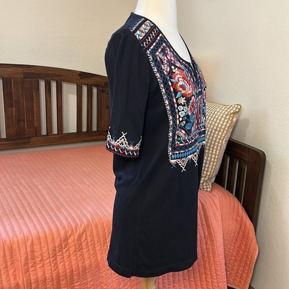 JOHNNY WAS LA MINA EMBROIDERED TOP size XS - Picture 5 of 13